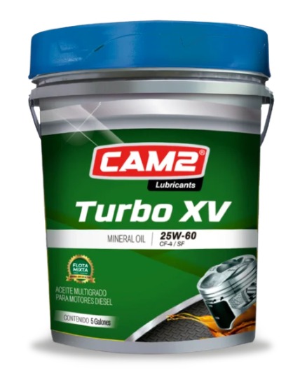 TURBO XV MINERAL OIL CF-4 25W-60 5GL
