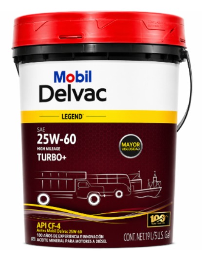 MOBIL DELVAC MODERN SAE 25W-60 5GL
