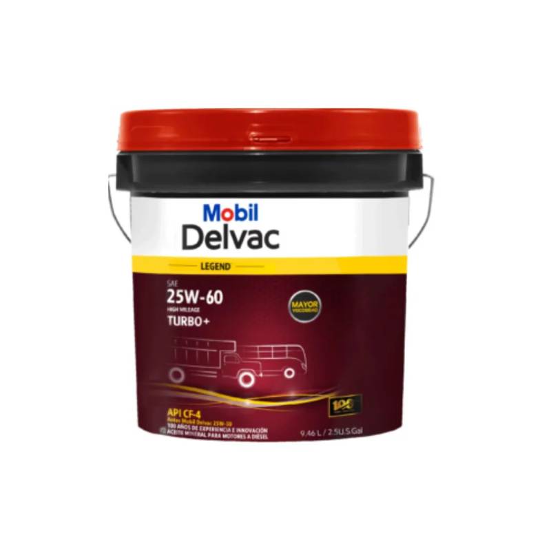 DELVAC MINIBALDE 25W60 (2.5GL)